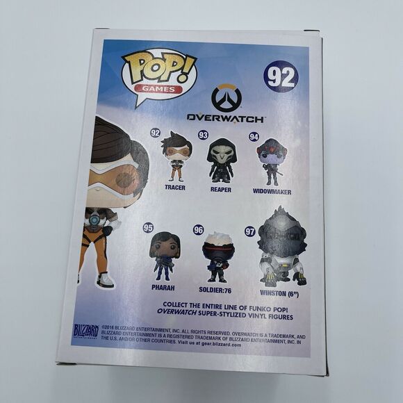FUNKO Overwatch: Tracer Action Figure #92 NIB - Picture 2 of 4